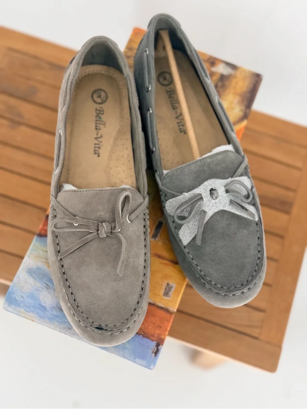 Bella Vita suede upper